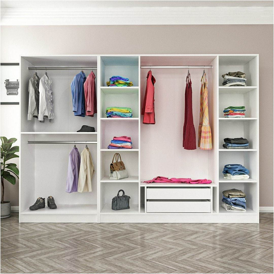 Tủ đựng quần áo SMLIFE Cuperly