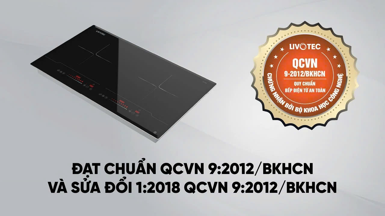 Bếp điện từ đôi Livotec LID-888 4.000W 9 mức công suất - Miễn phí vận chuyển toàn quốc - Bảo hành 24 tháng - Hàng chính hãng