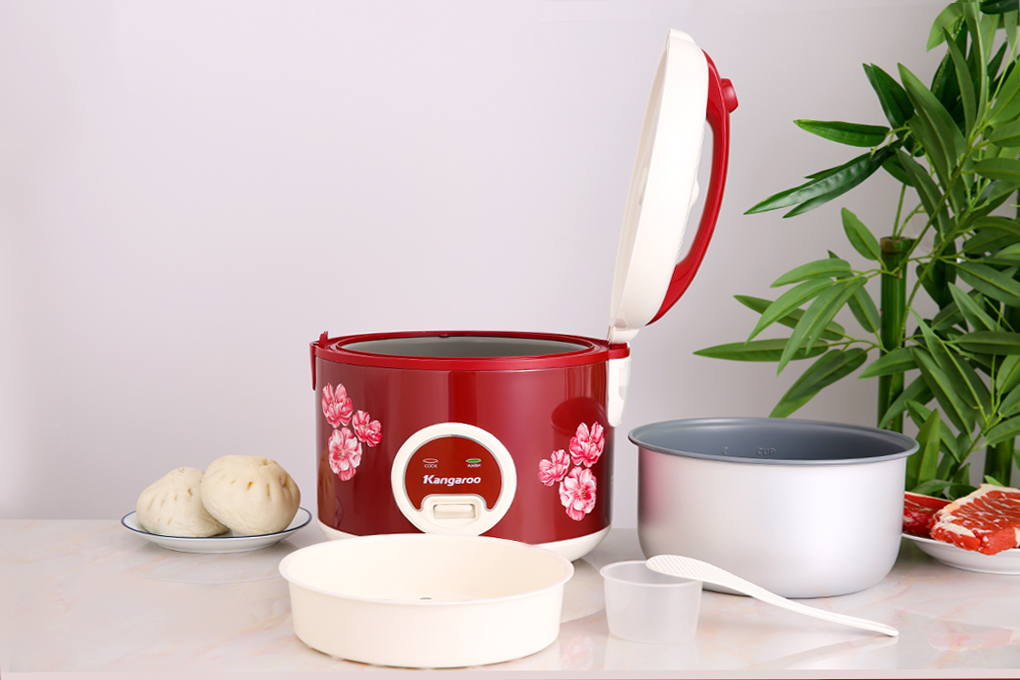 Nồi Cơm Điện Nắp Gài Kangaroo 1.8 lít KG378H - Hàng Chính Hãng