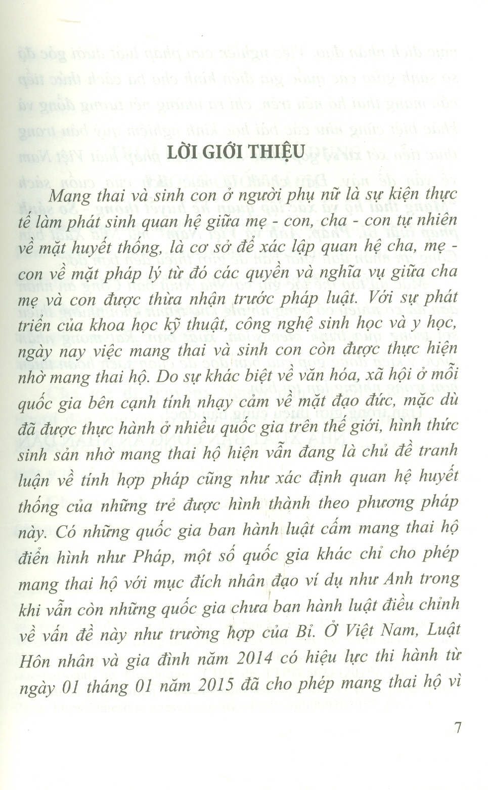 Mang Thai Hộ Và Xác Lập Quan Hệ Huyết Thống So Sánh Pháp Luật Bỉ, Pháp, Anh Và Việt Nam (Sách chuyên khảo)