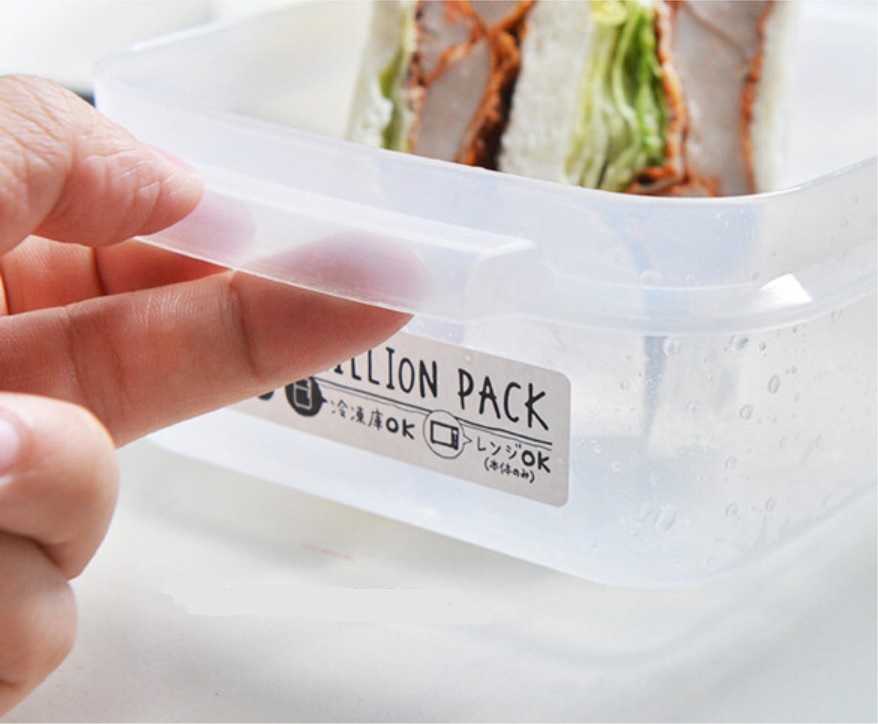 Hộp thực phẩm Million Pack thương hiệu Yamada, nắp bằng silicone mềm dẻo, an toàn tuyệt đối khi sử dụng -Made in Japan