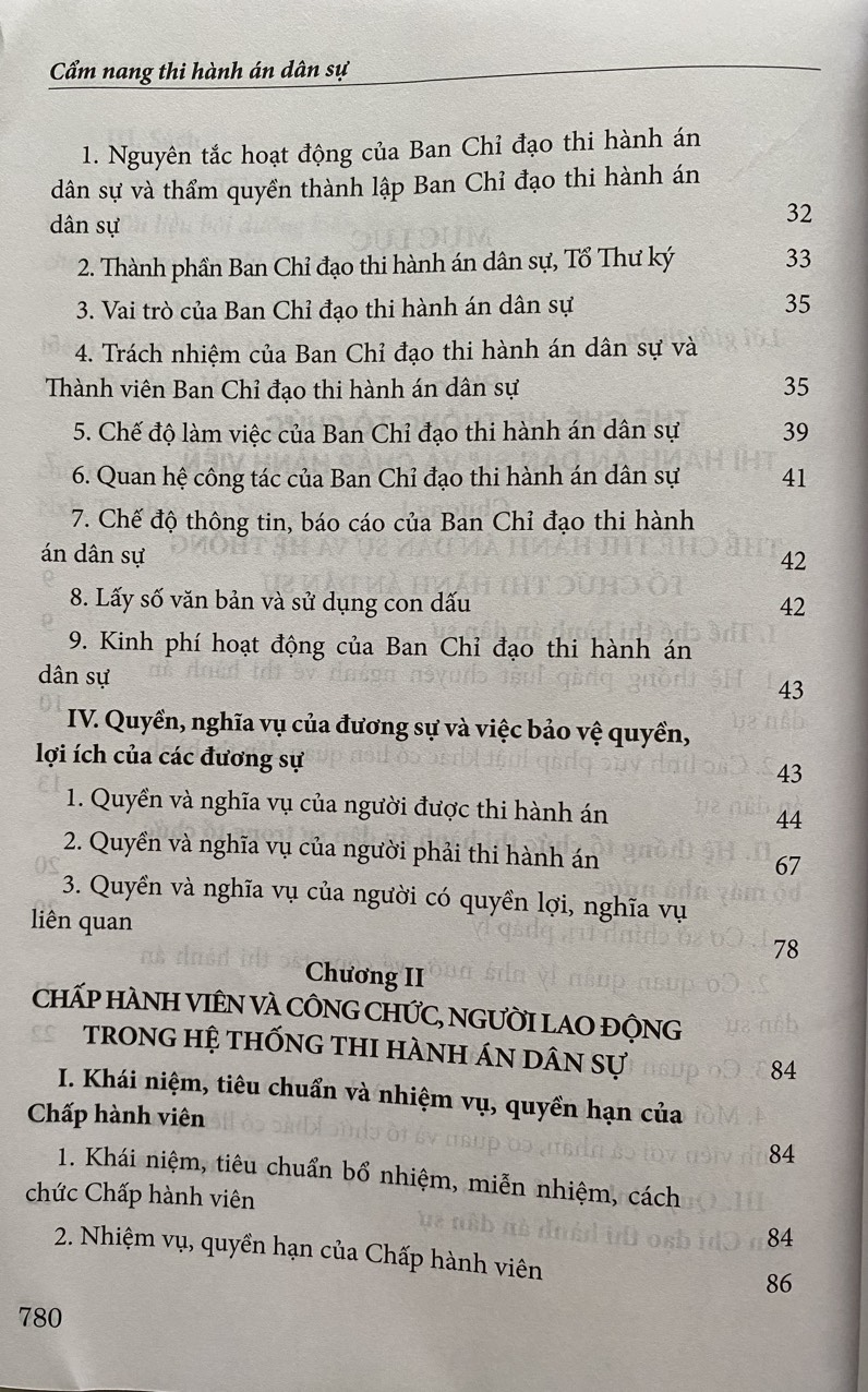 Cẩm Nang Thi Hành Án Dân Sự