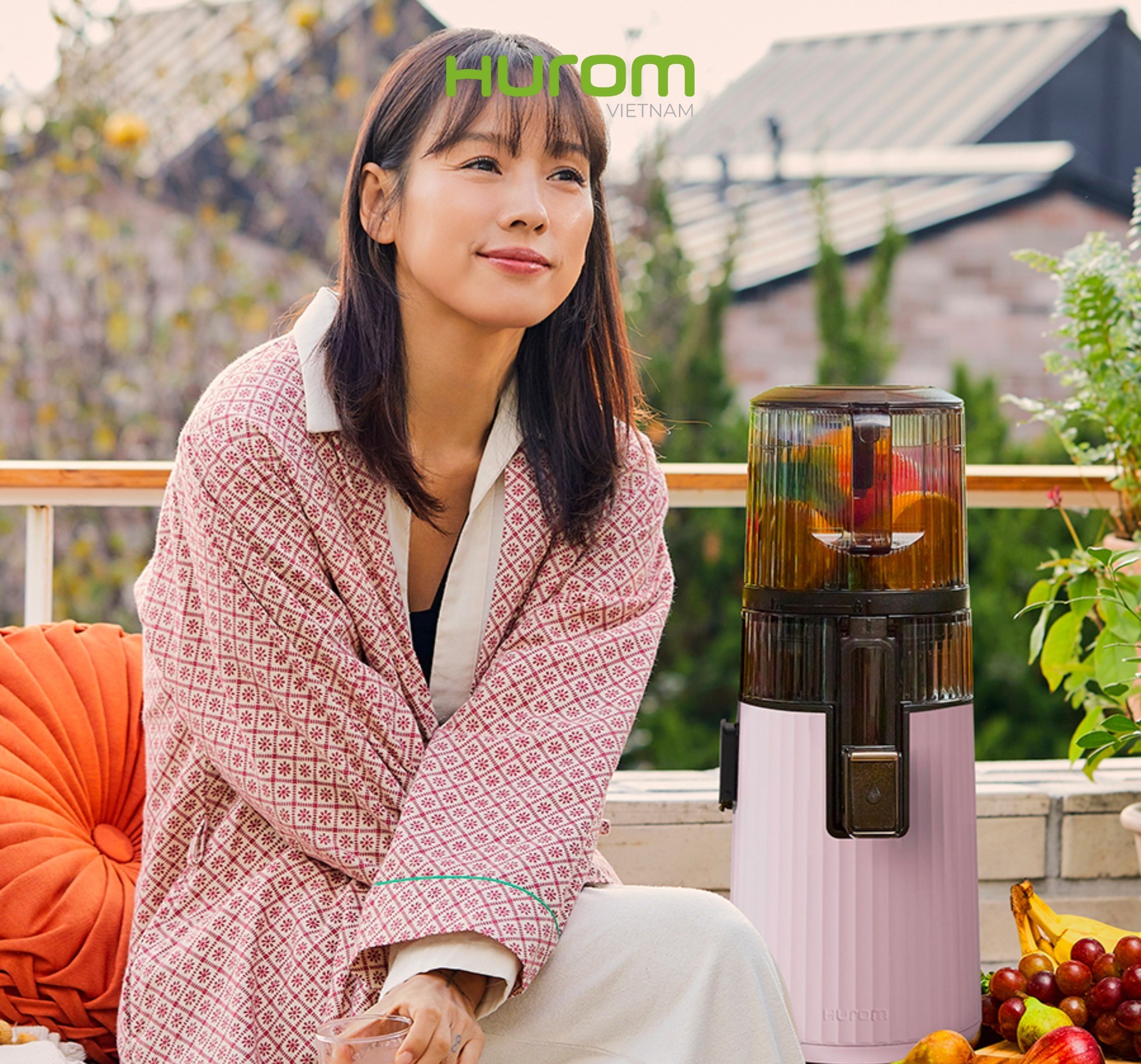 MÁY ÉP CHẬM HUROM H420 - Hàng Chính Hãng - Bảo Hành 10 Năm Động Cơ.