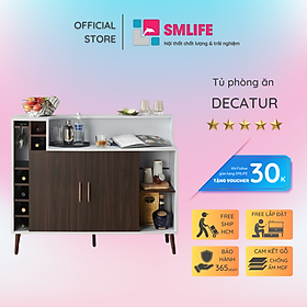 Tủ nhà bếp gia đình thiết kế đơn giản SMLIFE Decatur