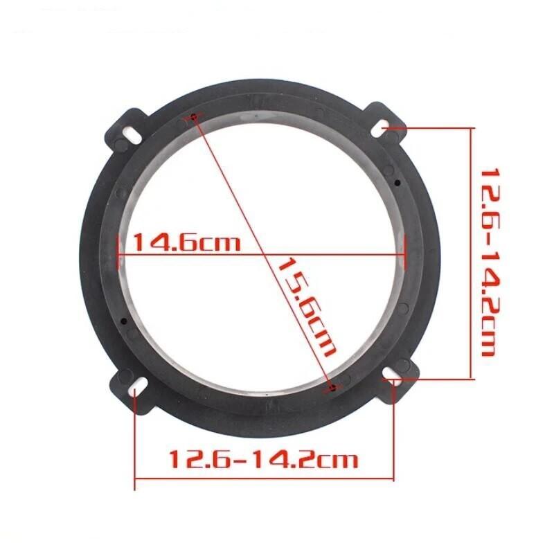 Dưỡng loa cánh ô tô 6.5 inch Huyndai và Kia cỡ 16.5cm kích thước chuẩn bắt ốc vít din cho I10, Santafe, Forte, Sorento