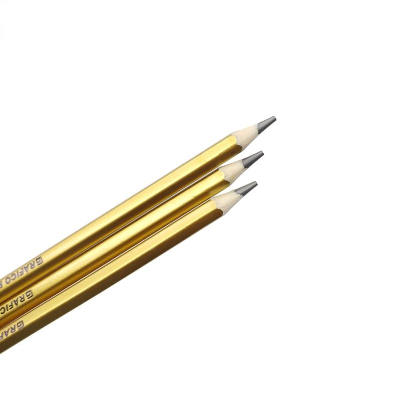 Vỉ 3 Bút Chì Gỗ Grafico 7B - Faster WP-VP-99907B-3