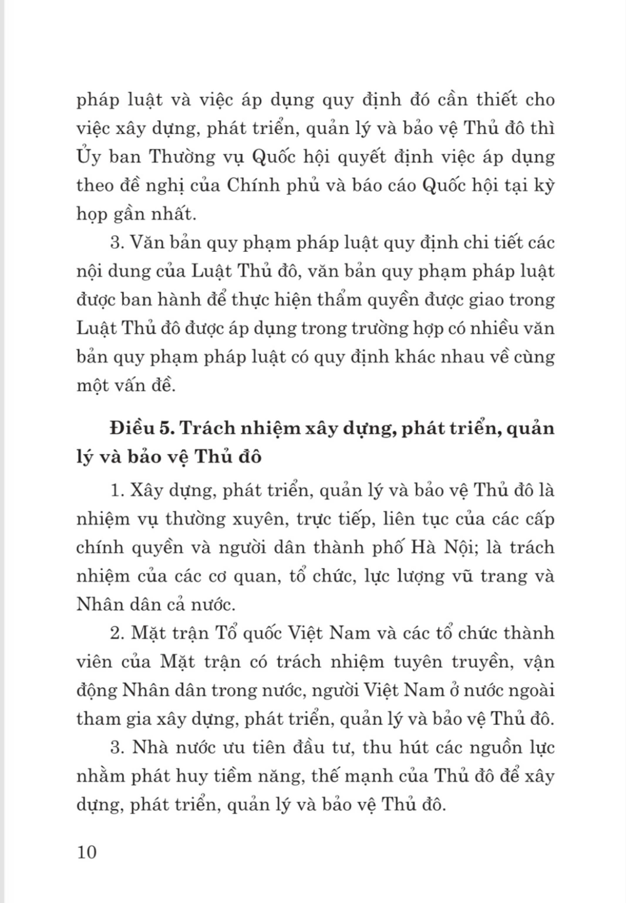 Luật thủ đô - bản in 2024