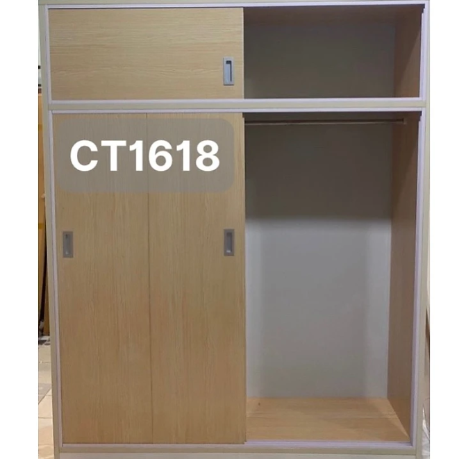 Tủ quần áo nhựa cánh lùa 2 tầng 4 cánh ĐV Tundo 160 x 200 x 50 cm màu lựa chọn