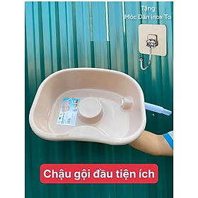 Chậu gội đầu tại giường