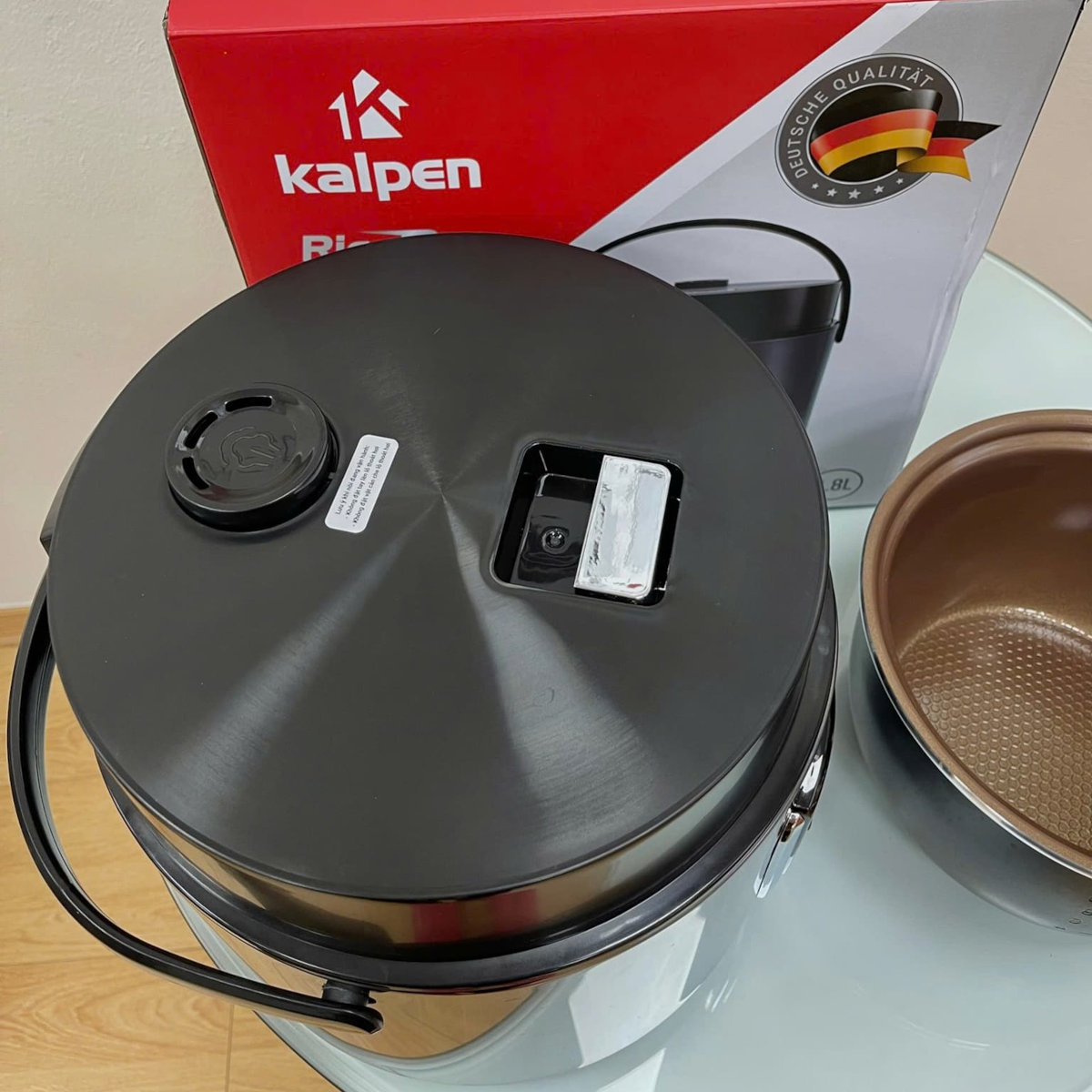 Nồi cơm điện cao cấp Kalpen R7 dung tích 1.8L công suất 700W - Hàng chính hãng