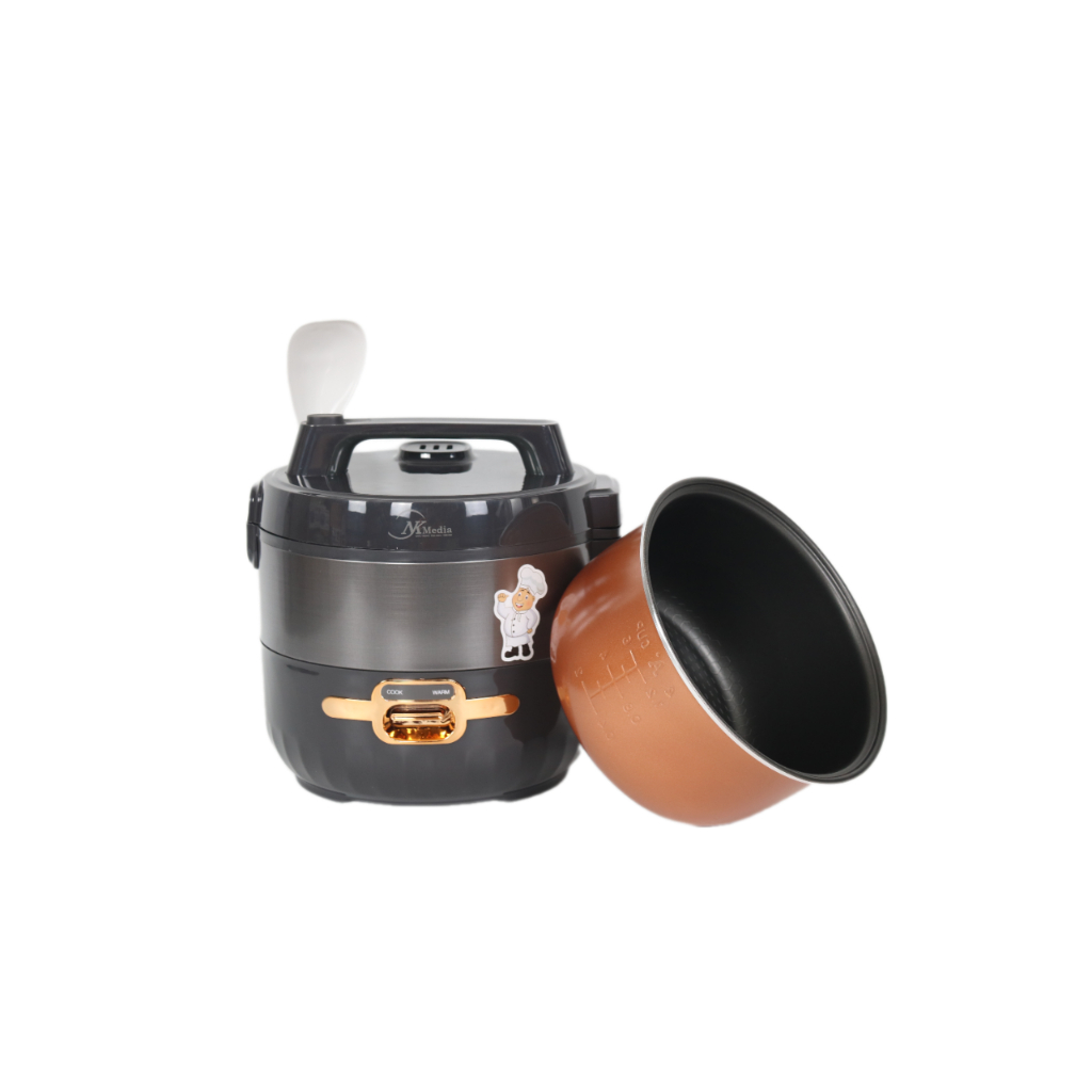 Nồi Cơm Điện 1.2L NK Media MD-NC128 - Màu Ngẫu Nhiên - Hàng Chính Hãng