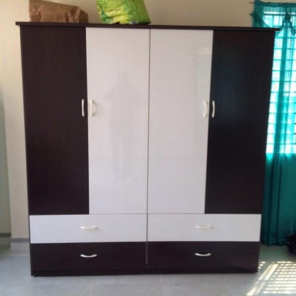 Tủ Nhựa 4 Cánh Siêu Bền