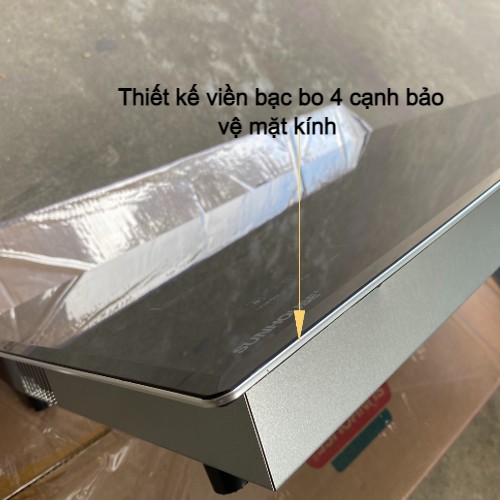 Bếp đôi điện từ Sunhouse SHB9101S - Hàng chính hãng