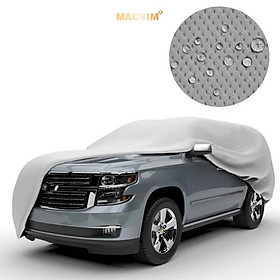 Bạt phủ ô tô chất liệu vải không dệt 3 lớp cao cấp thương hiệu MACSIM cho xe ô tô Mitsubishi XFORCE màu ghi