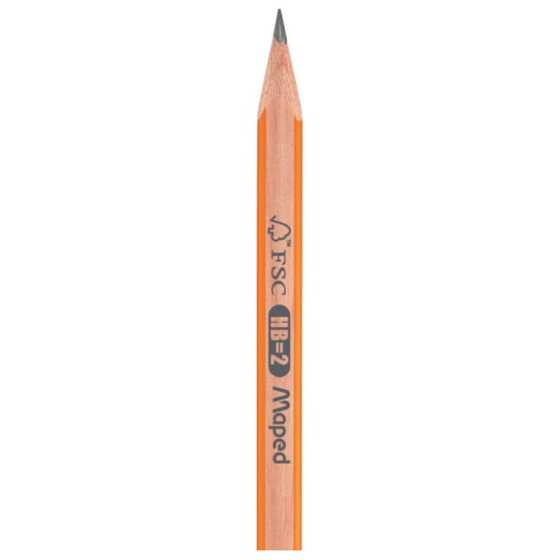 Bộ Compa Kèm Bút Chì Gỗ FSC Smiling Planet - Maped 199121FM