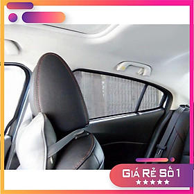 HONDA CITY 2016-2017-2018 : BỘ RÈM CHẮN NẮNG VẢI LƯỚI GẮN NAM CHÂM