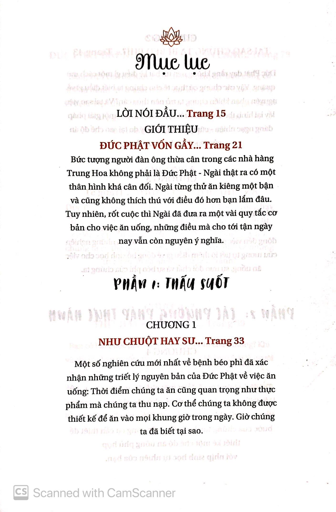 Ăn Kiêng Kiểu Đức Phật