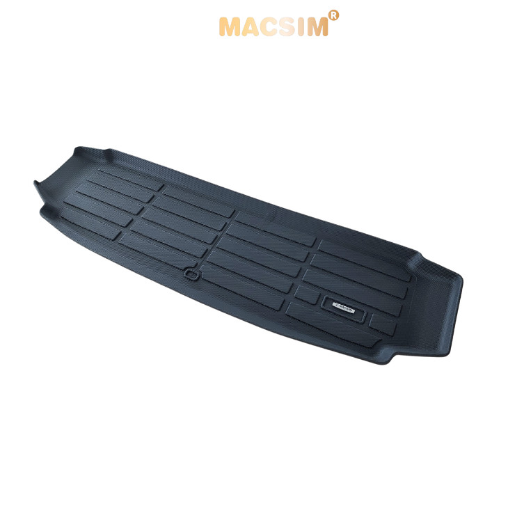 #BRV, Thảm lót cốp Honda BRV 2022+ (sd) nhãn hiệu Macsim chất liệu nhựa TPE màu đen