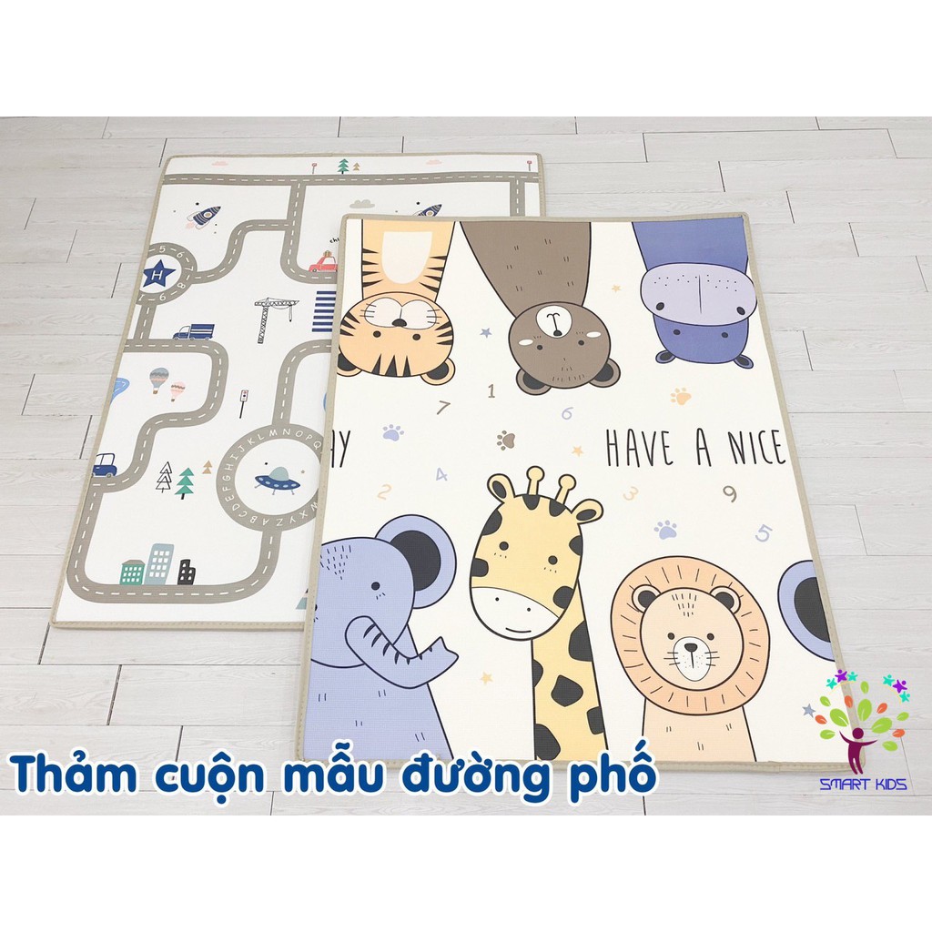Thảm gấp Umoo Thảm cuộn Umoo 2021 dày 1.5cm Hàng chính hãng