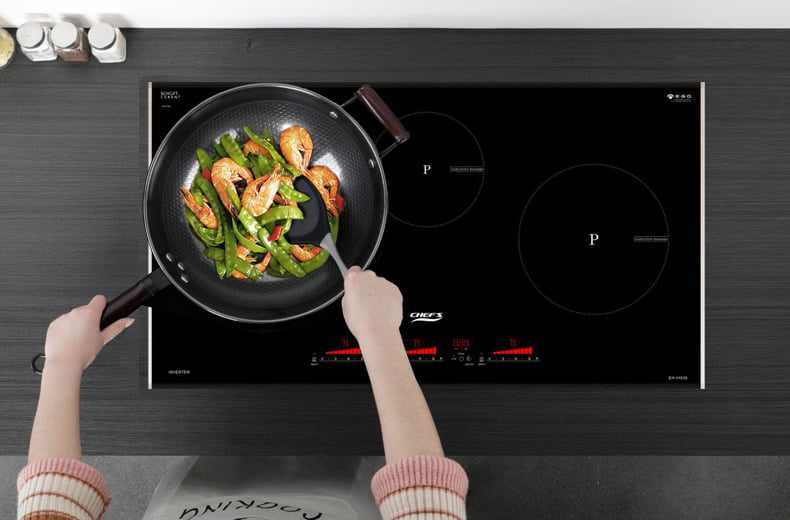 Bếp Từ 3 Vùng Nấu Chef