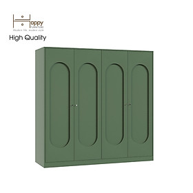 [Happy Home Furniture] SWEETY, Tủ quần áo 4 cửa mở, 180cm x 56cm x 176cm ( DxRxC), TCM_066