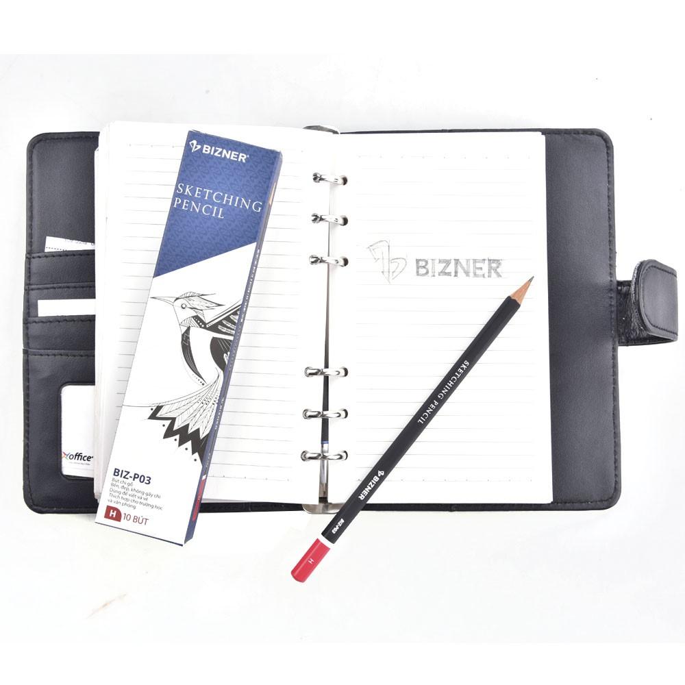 Bút chì gỗ HB cao cấp Bizner BIZ-P03