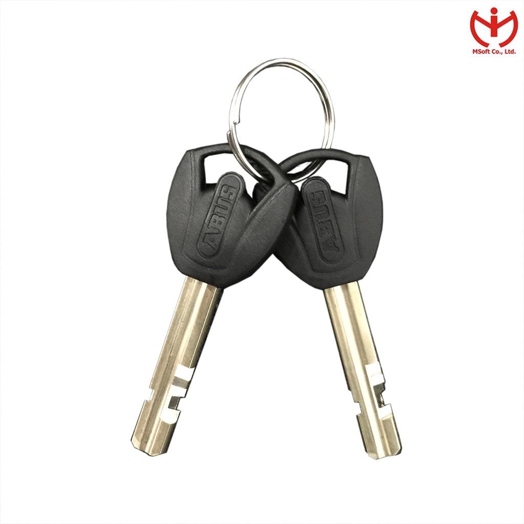 Bộ khóa ABUS GRANIT 37/55 có sẵn 2 chìa + làm thêm 2 chìa - MSOFT