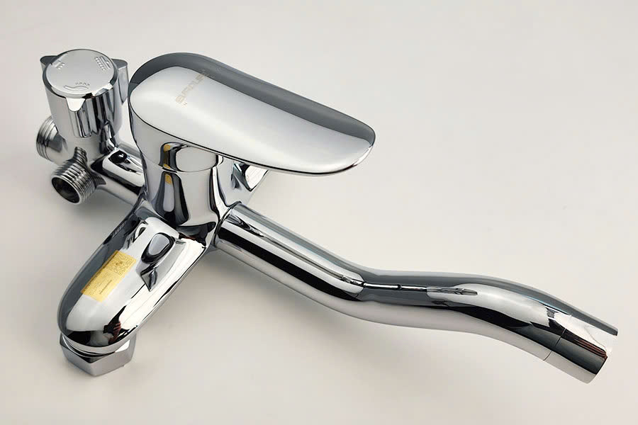 Cây sen nóng lạnh Đồng mạ Chrome Eurolife EL-SC928 (Trắng bạc)