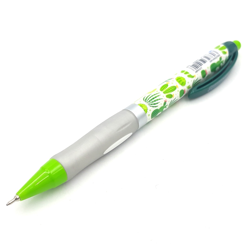 Bộ 2 Bút Bi 0.5mm M&G ABP87677 (50/1500) - Mực Xanh - Xanh Lá