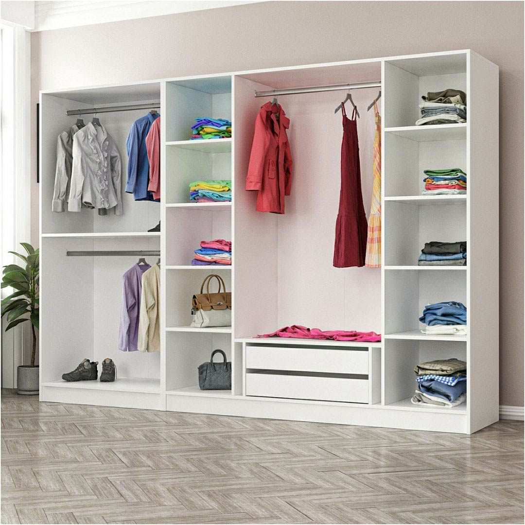 Tủ đựng quần áo SMLIFE Cuperly