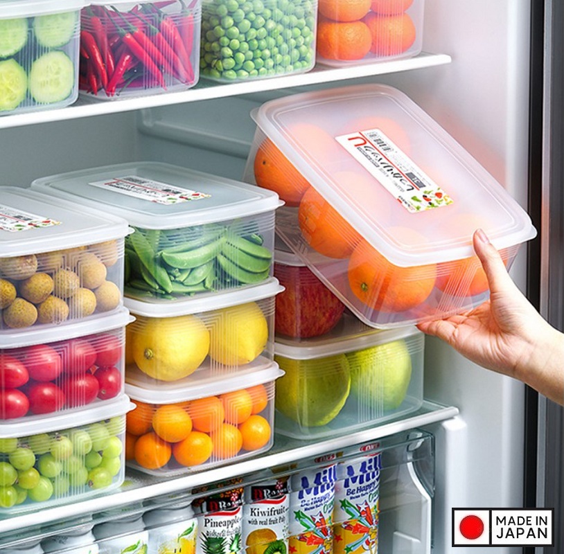 Bộ 3 hộp đựng thực phẩm 3L cỡ lớn nắp kín dùng cho quán ăn, nhà hàng Nội địa Nhật Bản