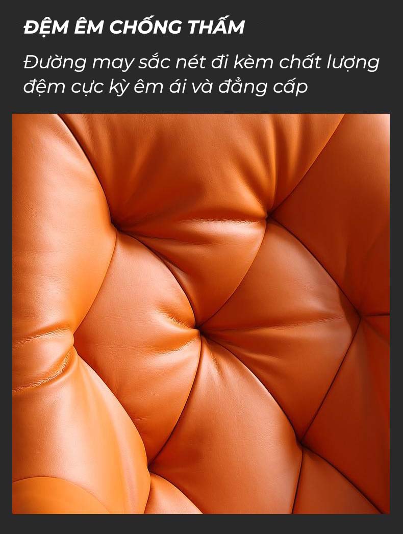Ghế sofa xoay 360 độ (không kèm ghế phụ), chính hãng NIKITA, tặng kèm gối ôm