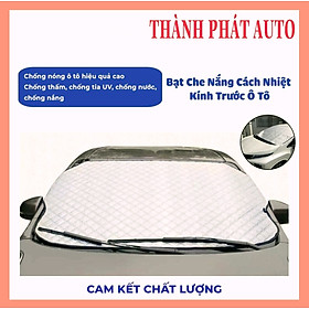 Tấm Bạt Che Nắng Kính Lái Ô Tô, Xe Hơi  Tráng Bạc 4 Lớp Chống Nóng Cách Nhiệt Tránh Tia UV Bảo vệ Xe