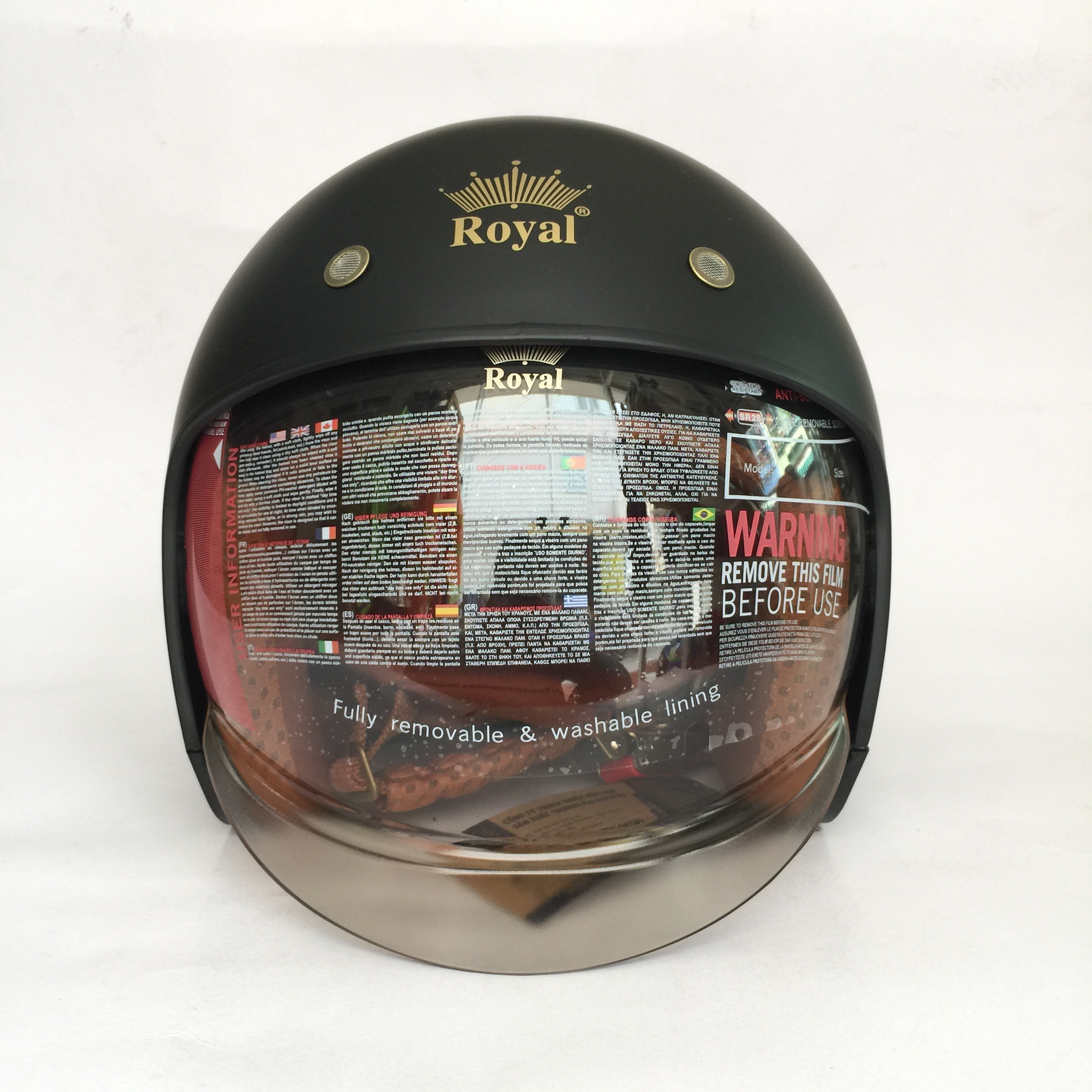 Mũ bảo Hiểm Royal M139 Kính Âm