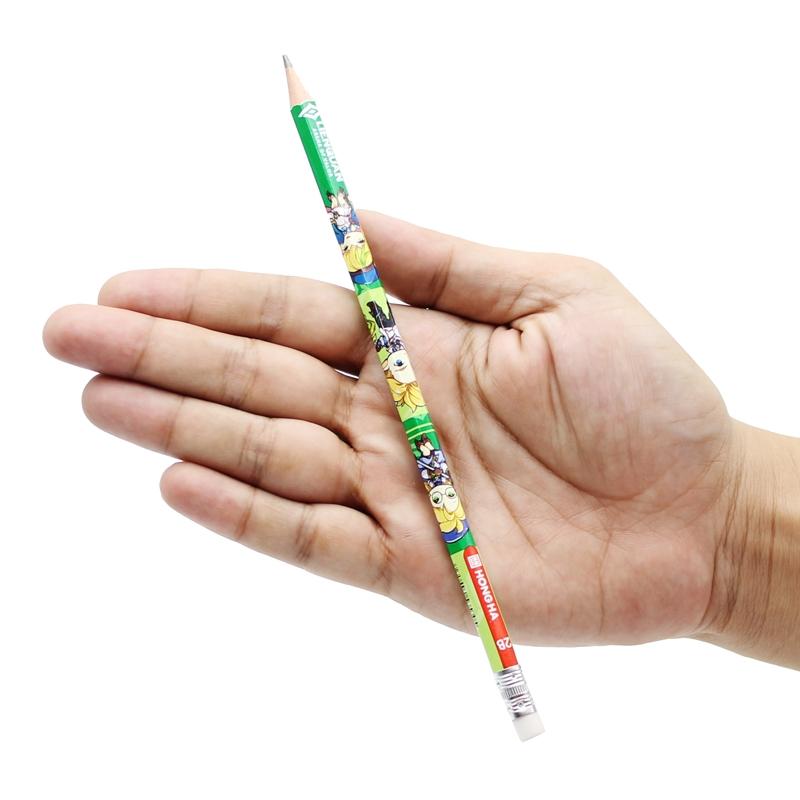 Bút Chì Gỗ 2B Có Tẩy Liên Quân - Hồng Hà 3530