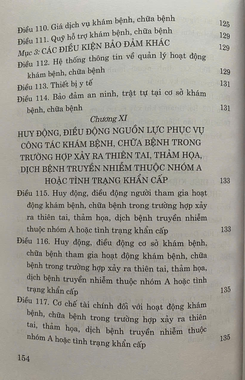 Luật Khám Bệnh, Chữa Bệnh