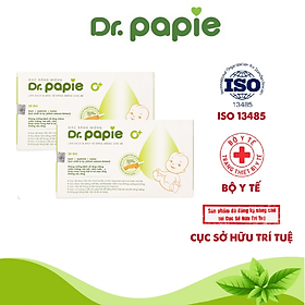 Gạc Rơ Lưỡi Dr.Papie Vệ Sinh Răng Miệng Cho Bé