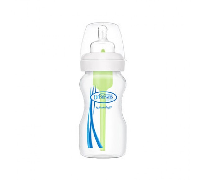 Bình sữa Cổ rộng nhựa PP 270ml Dr Brown
