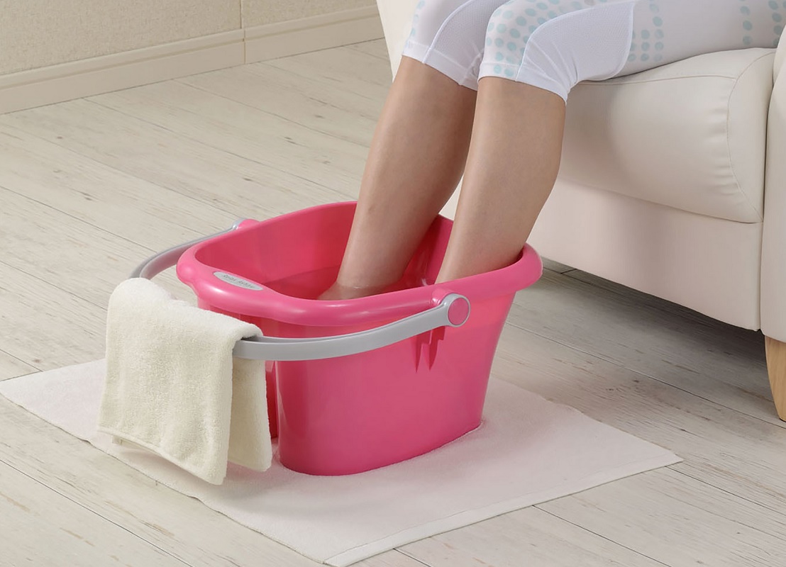 Chậu ngâm chân thư giãn (Foot Massage) Inomata Relax Ashiyu 13L - Hàng nội địa Nhật Bản |#Made in Japan| |#Nhập khẩu chính hãng| |#Mẫu Mới|