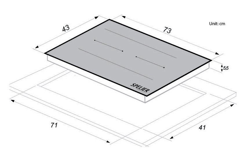 Bếp từ Spelier SPE IC1188 - HÀNG CHÍNH HÃNG