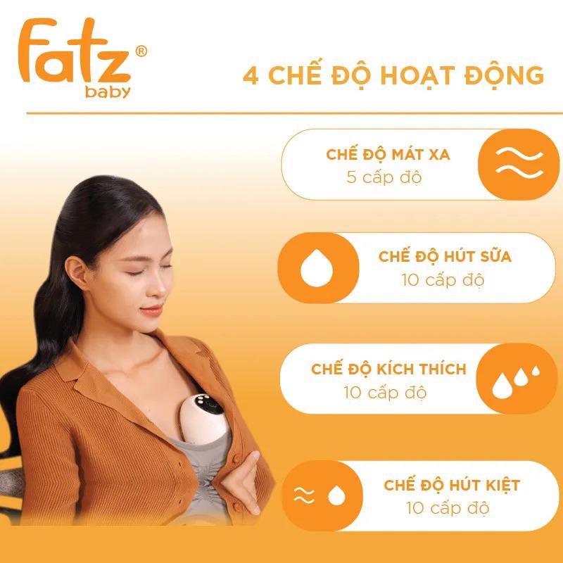 Máy hút sữa điện rảnh tay không dây cao cấp Freepro 3 FATZBABY FB1266CM