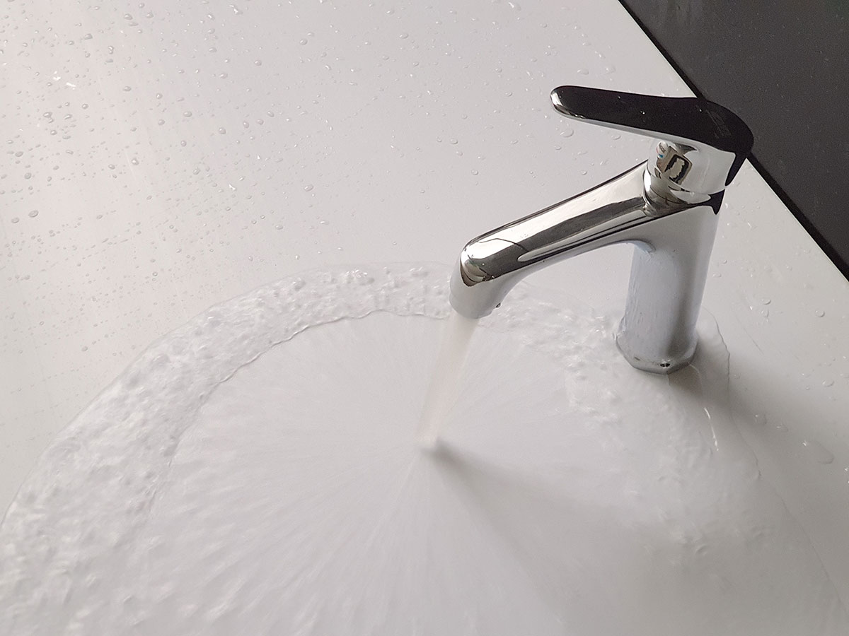 Vòi Lavabo nóng lạnh Đồng mạ Chrome Eurolife EL-7002 (Trắng bạc)