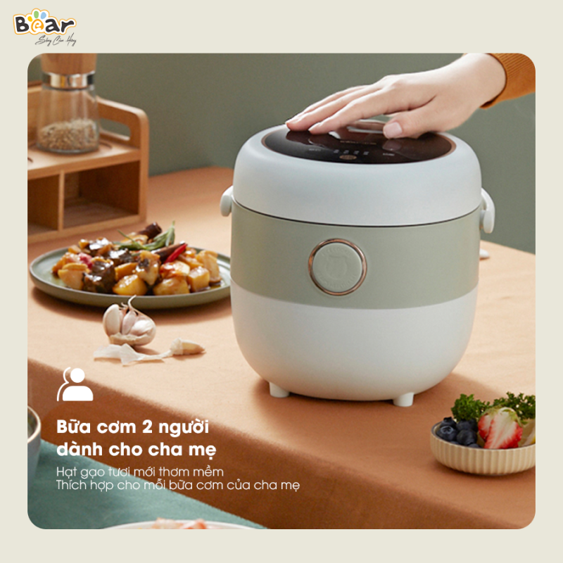 Nồi cơm điện tử Bear SB-NC16L - Hàng Chính Hãng