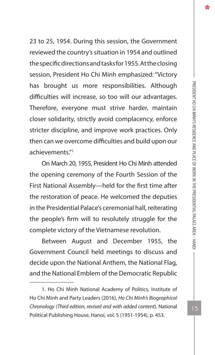 President Ho Chi Minh’s Residence and Place of Work in the Presidential Palace Area - Ha Noi