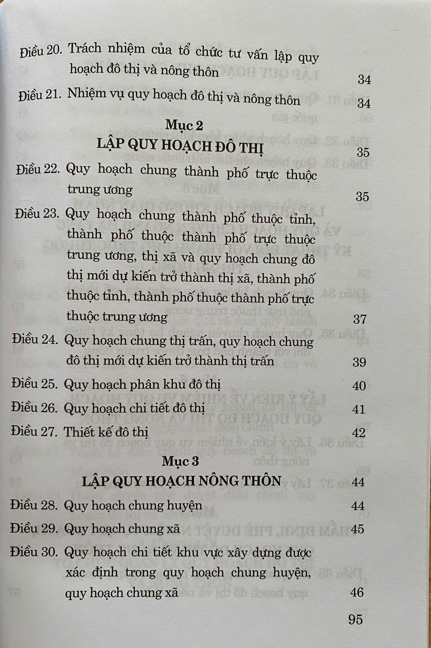 Luật Quy Hoạch Đô Thị và Nông Thôn Năm 2024