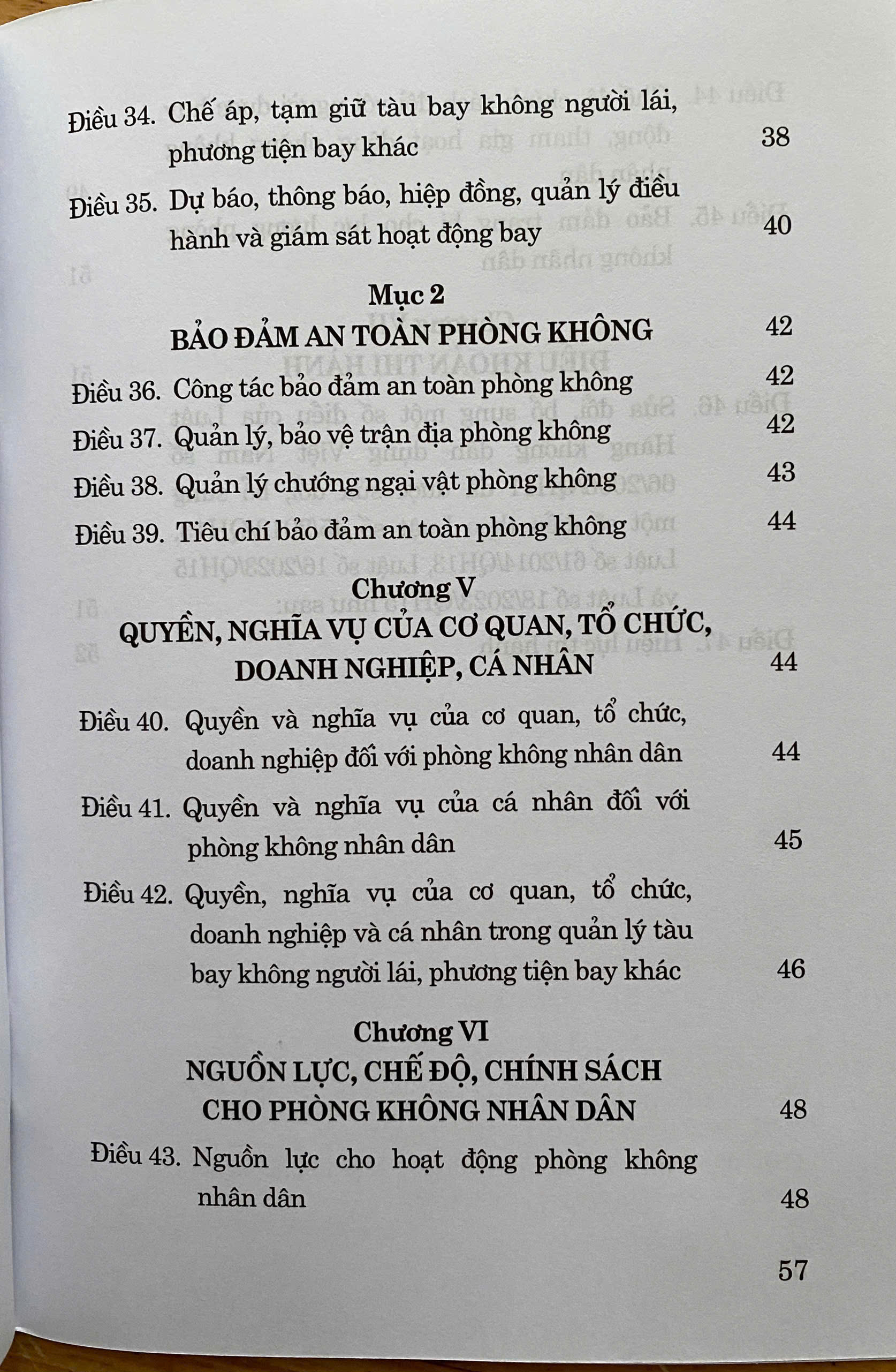 Luật Phòng Không Nhân Dân Năm 2024