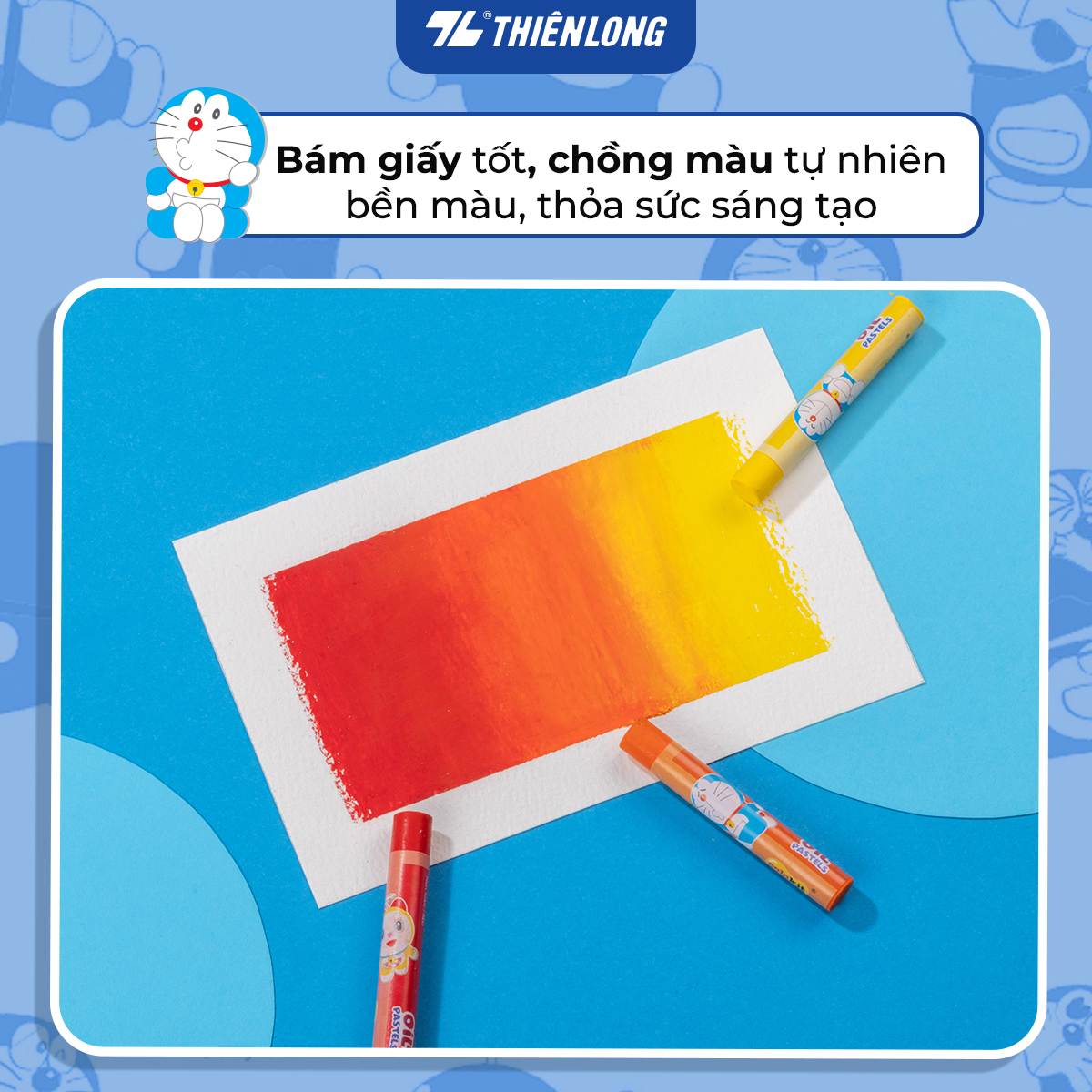 Bút Sáp dầu Thiên Long Doraemon OP-C09/DO