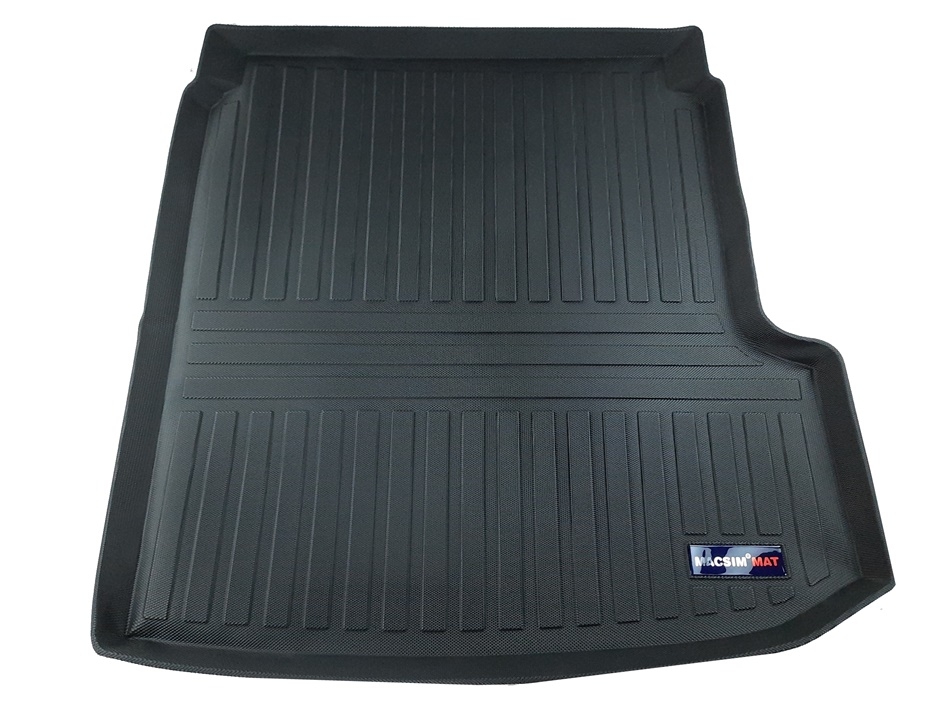 Thảm lót cốp xe ô tô VOLKSWAGEN Passat 2011-2017 nhãn hiệu Macsim chất liệu TPV cao cấp màu đen (045)