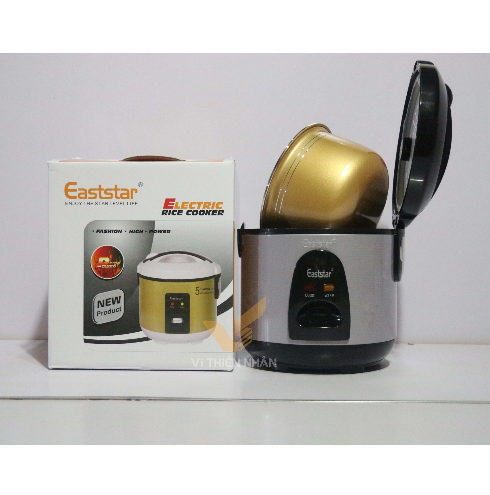 Nồi Cơm Điện Eaststar 1Lít 408A - Màu Ngẫu Nhiên - Hàng Chính Hãng