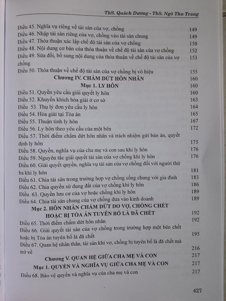 Chỉ Dẫn Áp Dụng Luật Hôn Nhân Gia Đình Năm 2014